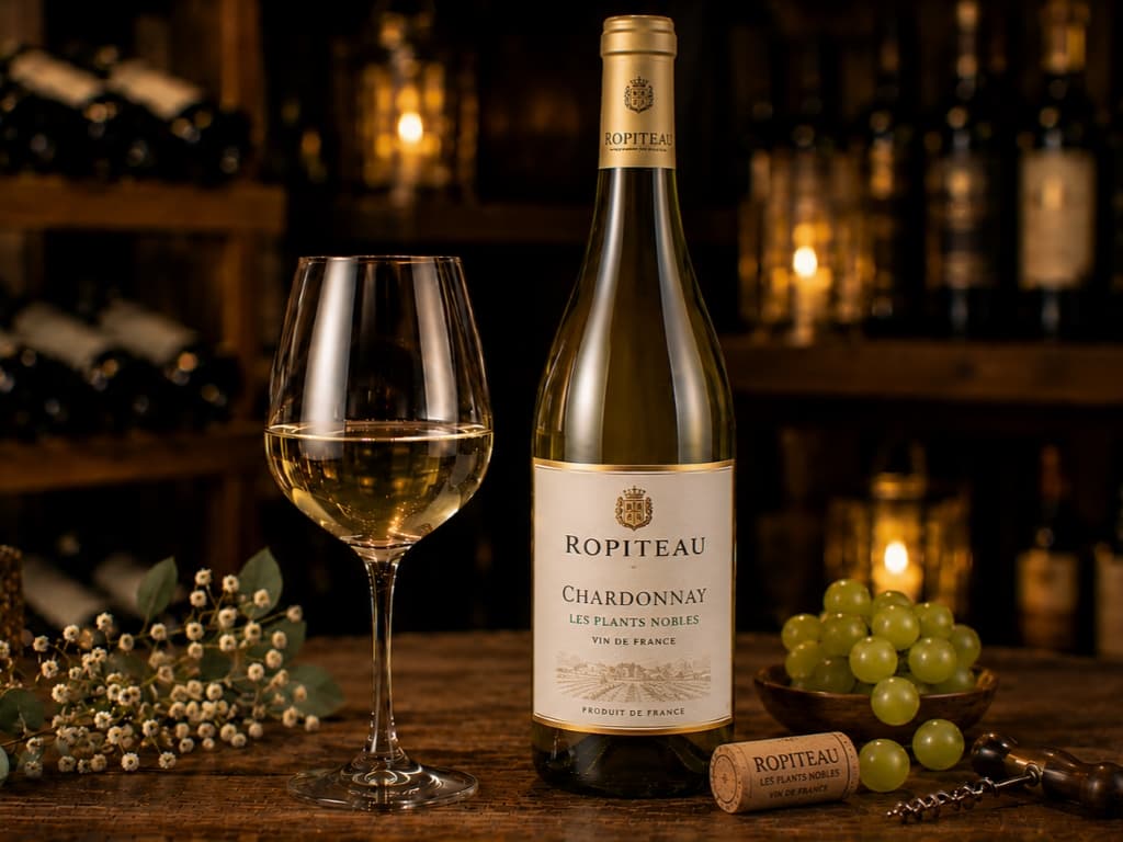 Белое Вино ROPITEAU Chardonnay Les Plants Nobles (FR)