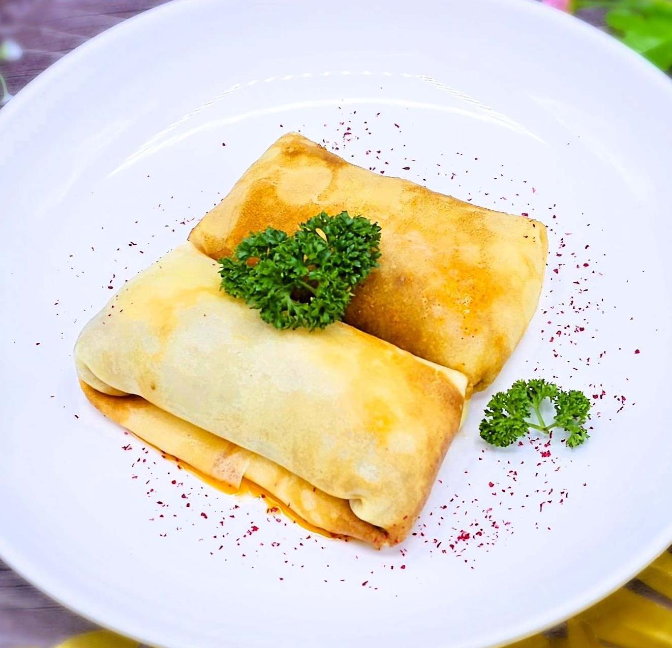 Блины с мясом