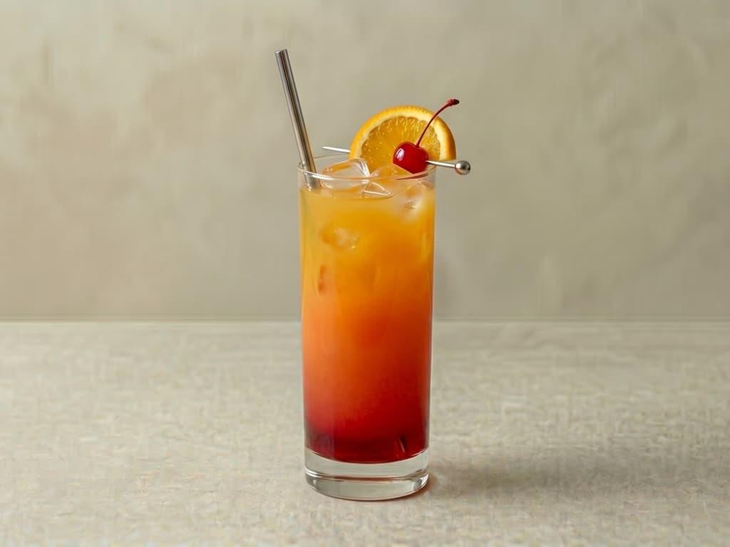 Коктейль Tequila Sunrise