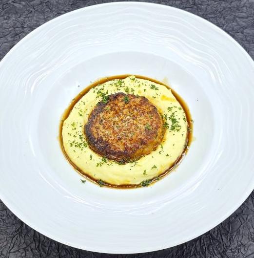 Котлеты из цыплёнка с пюре