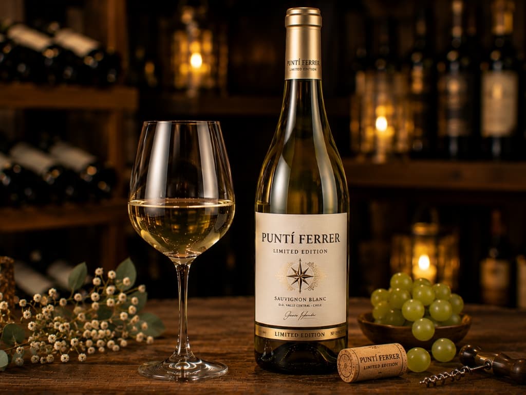 Белое Вино punti ferrer limited edition