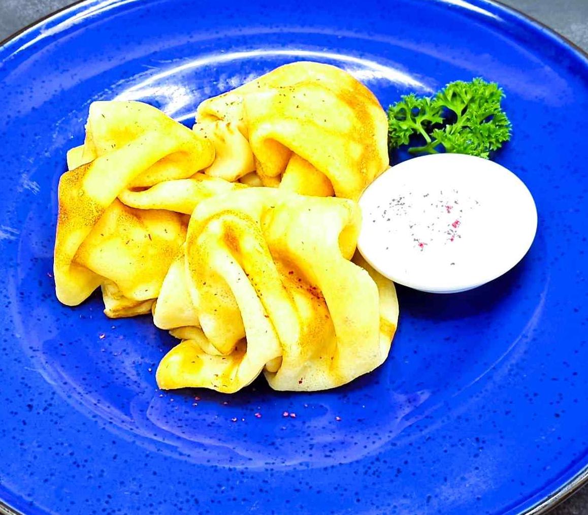 Блины со сметаной