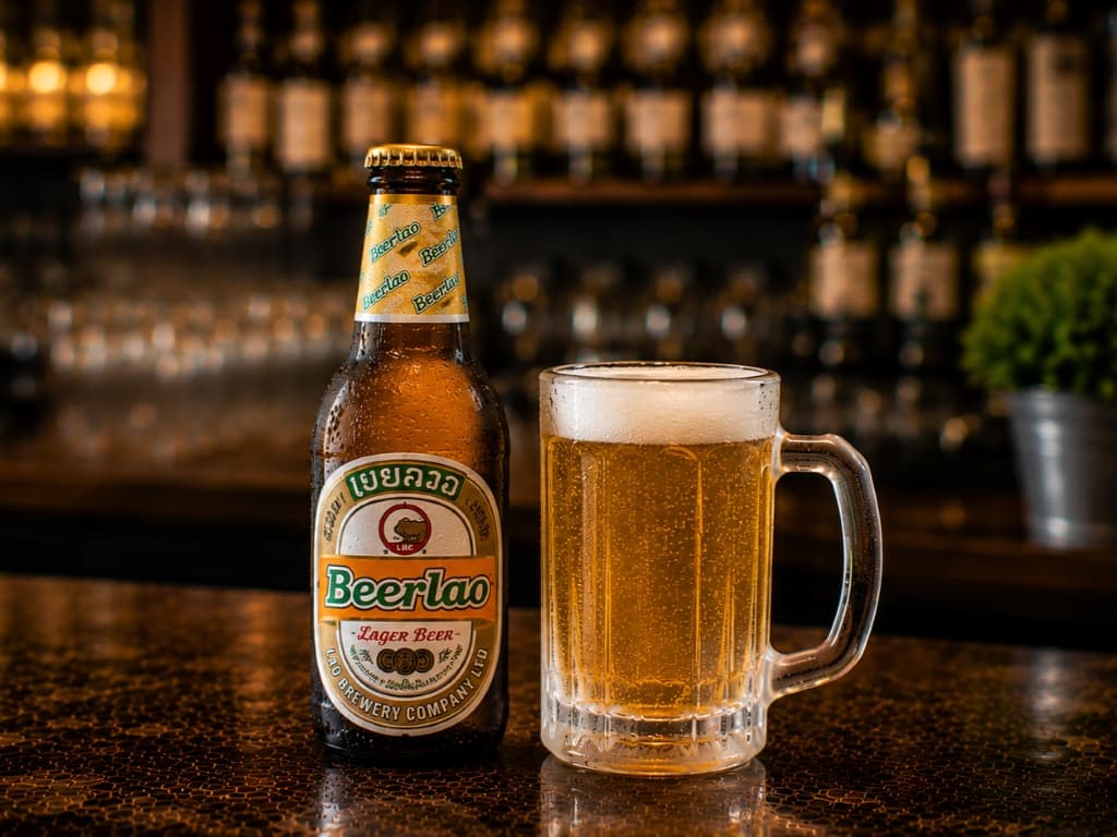 Пиво Beerlao Lager