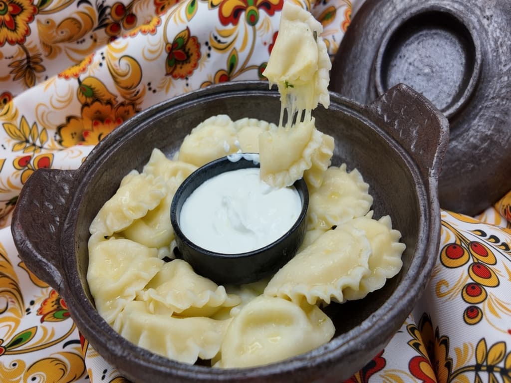 Вареники с домашним сыром