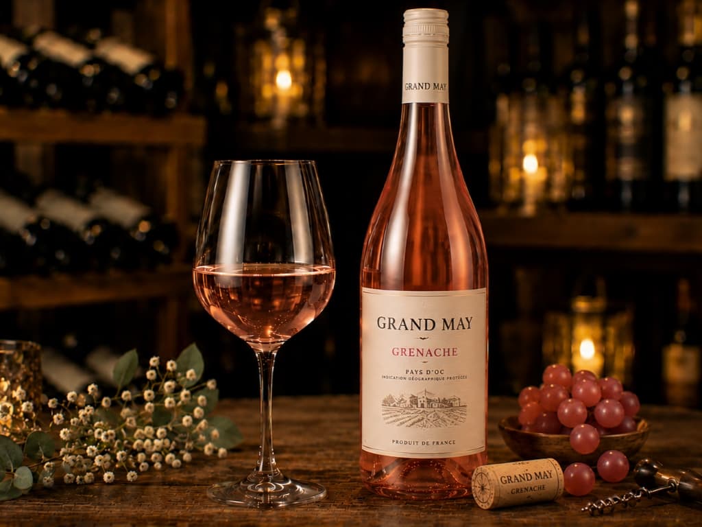 Розовое Вино grand may grenache