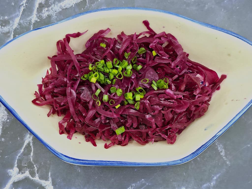 Маринованная красная капуста