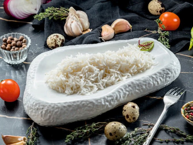 Японский рис на пару