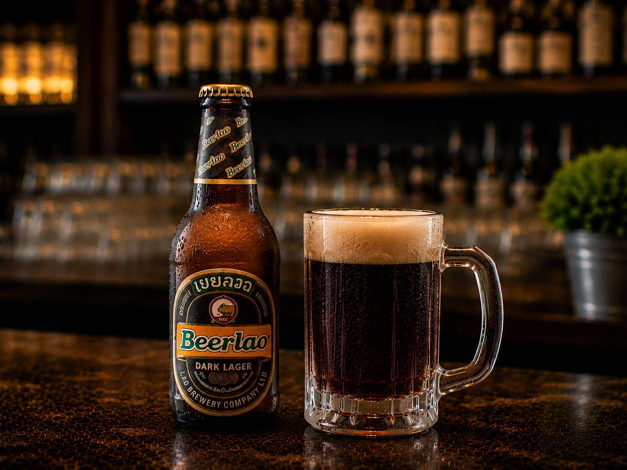 Пиво Beerlao Dark
