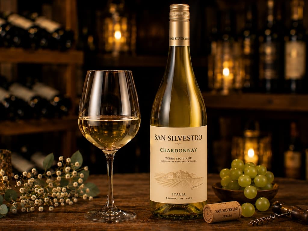 Белое Вино SAN SILVESTRO - Chardonnay (Italy)