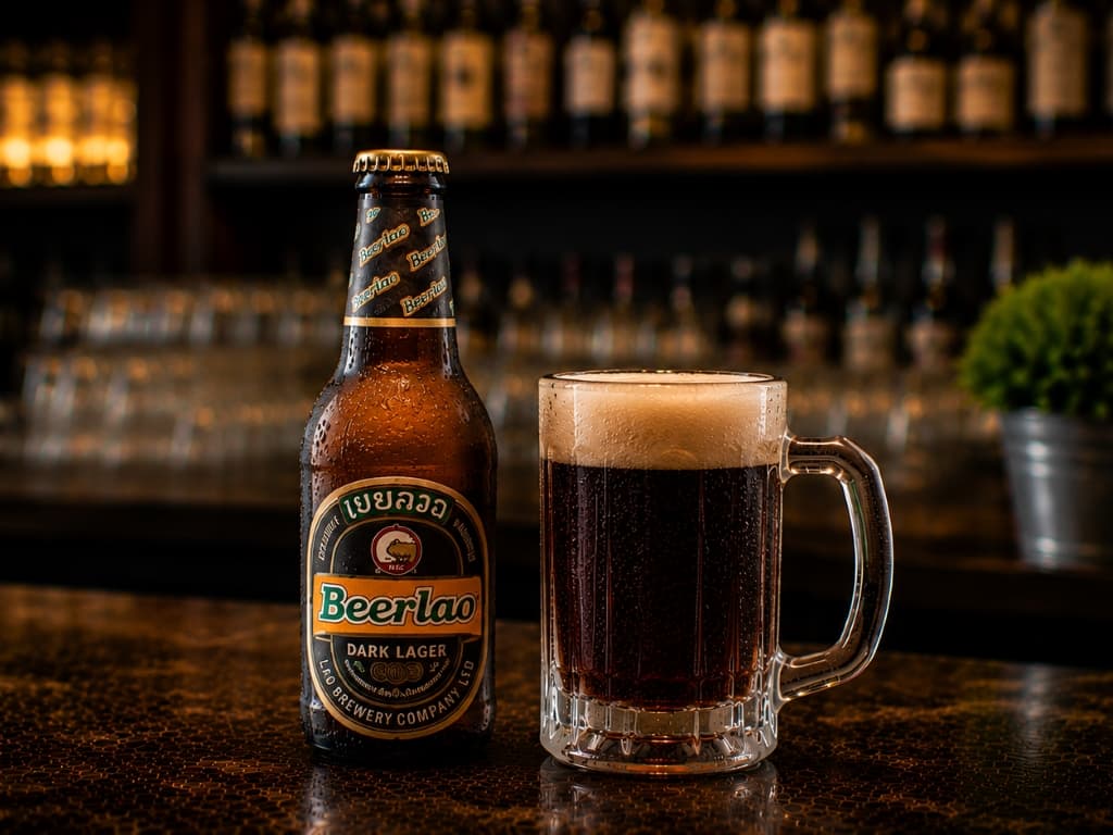 Пиво Beerlao Dark