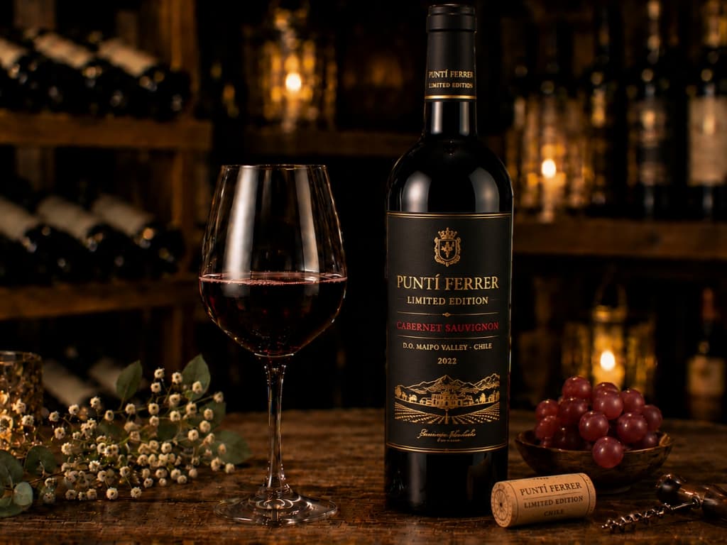Красное Вино punti ferrer limited edition